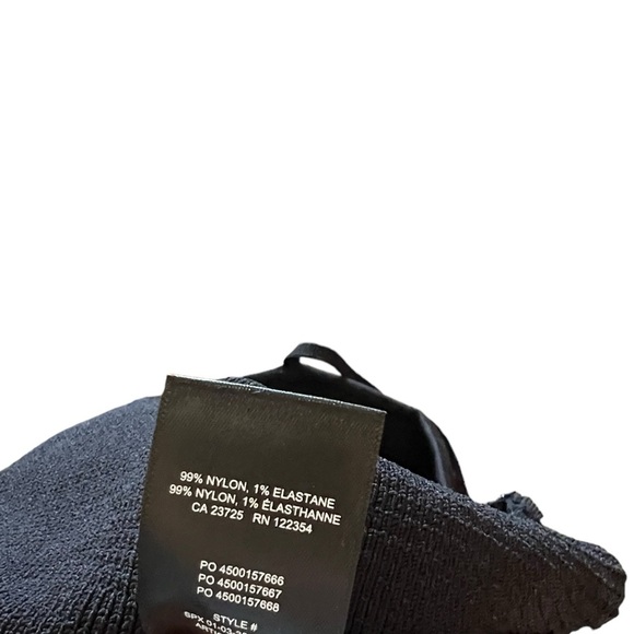 Babaton Ribbed Black Cropped Camisole Top - Picture 6 of 6